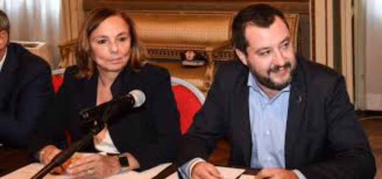 Luciana Lamorgese e Matteo Salvini