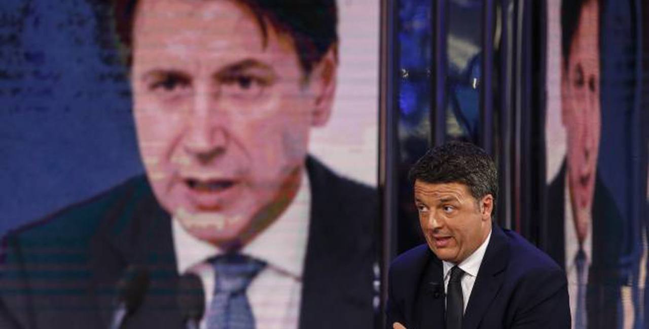 renzi attacca conte