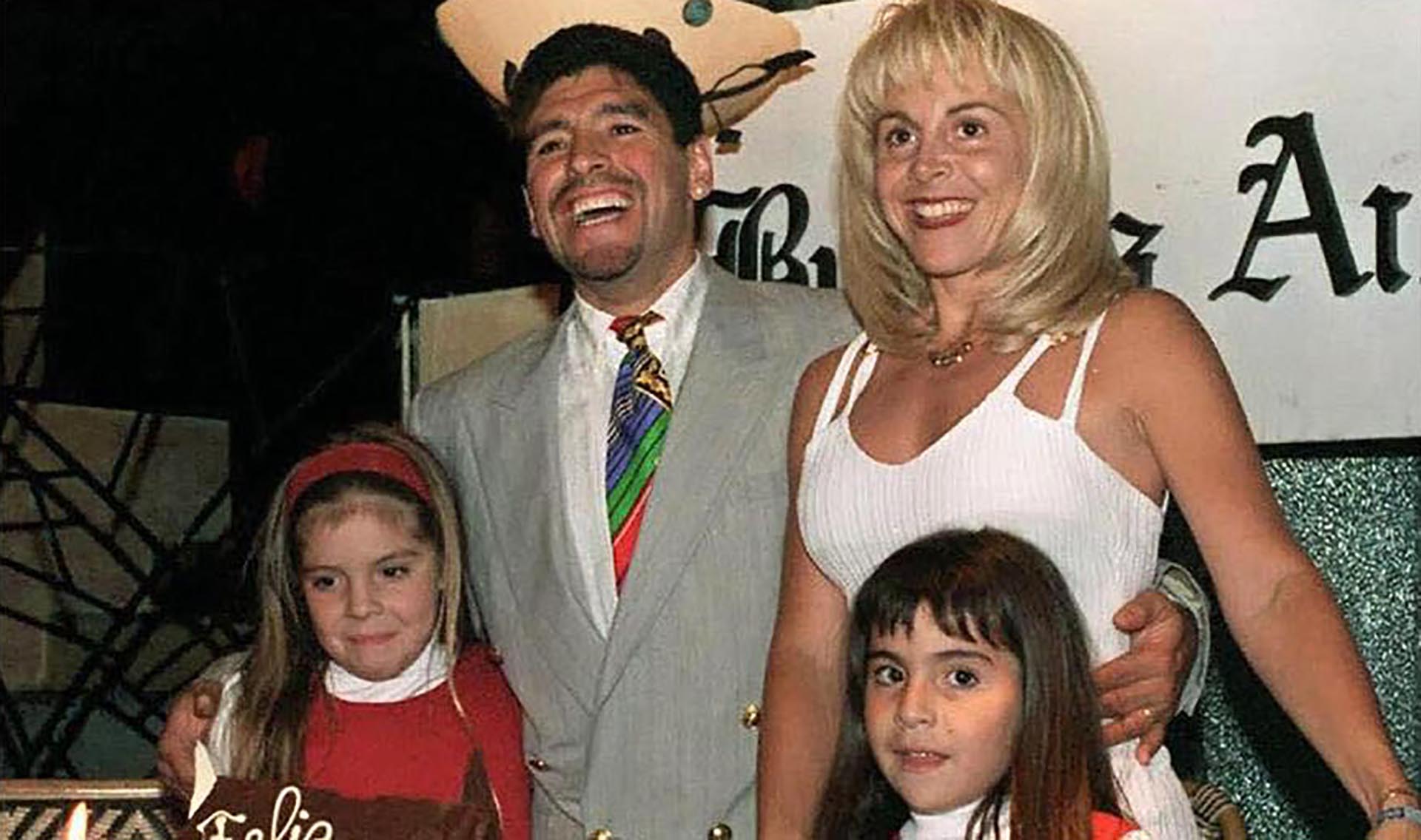 Diego Armando Maradona e le sue donne