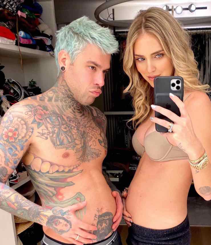 Fedez e Ferragni bimba