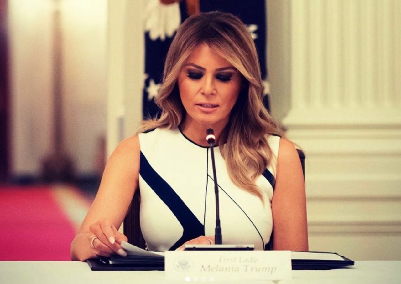 melania divorzio