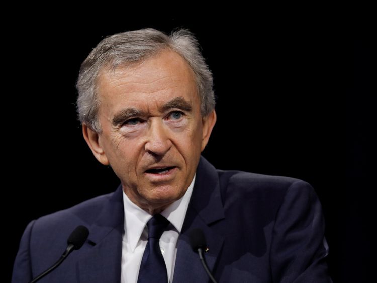 Bernard Arnault, presidente e CEO di CEO di LVMH 