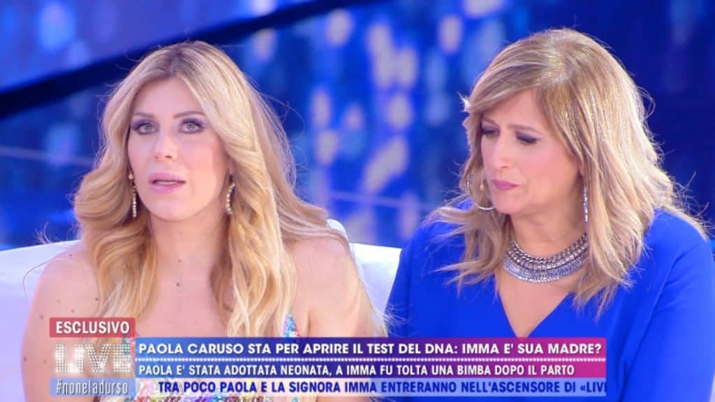 Paola Caruso e mamma Imma