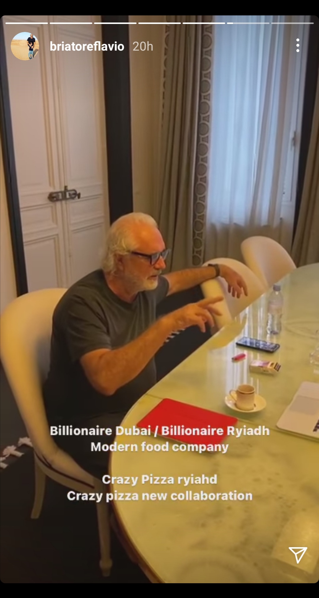 Flavio Briatore e i suoi affari