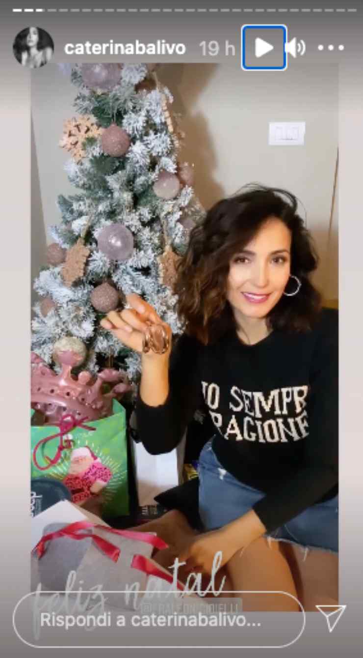 Caterina Balivo regali Natale