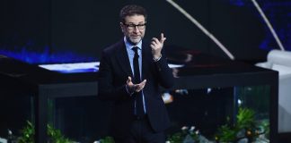 Fabio Fazio in studio