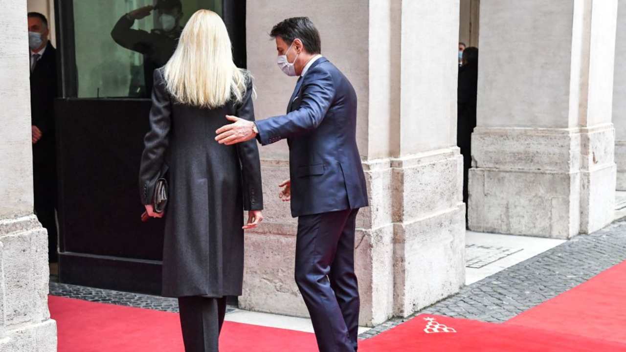 Giuseppe Conte Olivia Paladino (GettyImages