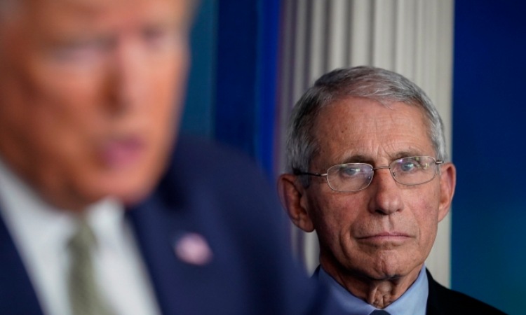 Anthony Stephen Fauci e Donald Trump