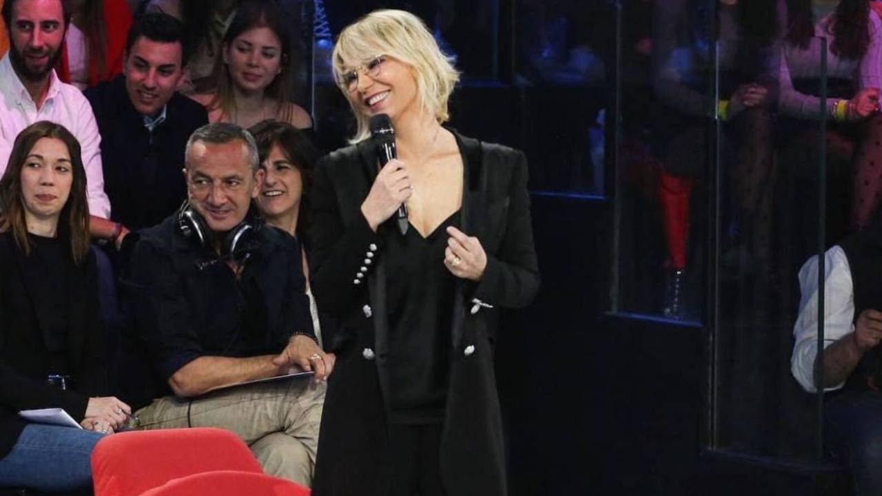 Maria De Filippi in studio