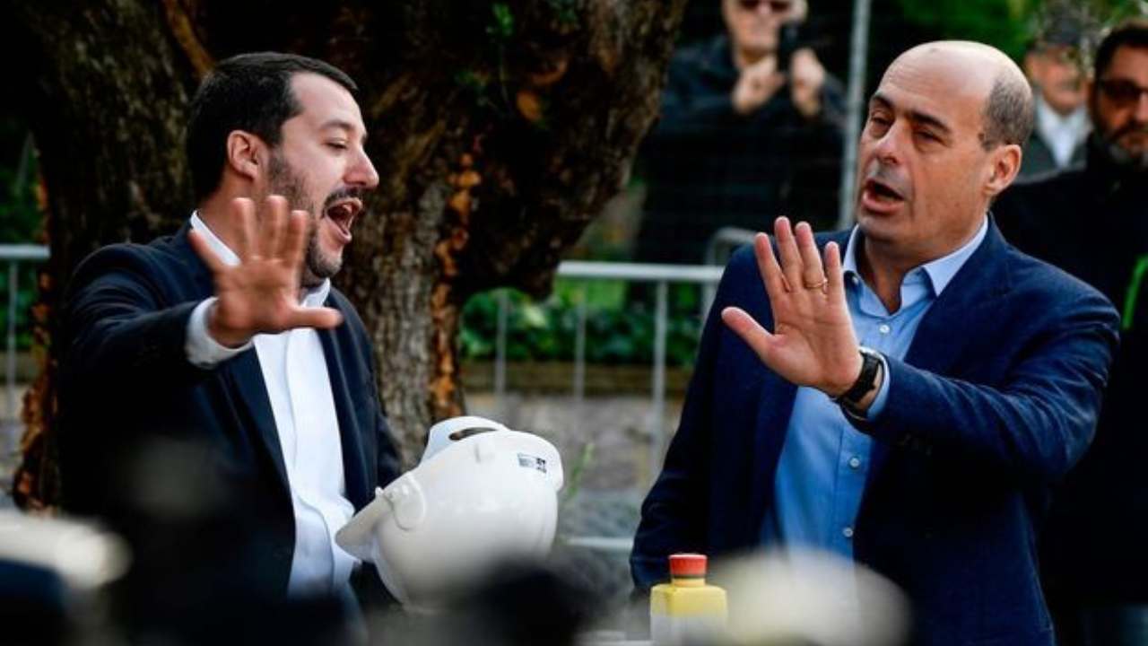 salvini e zingaretti (web source)