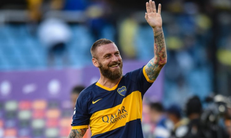 De Rossi con la maglia del Boca Junior