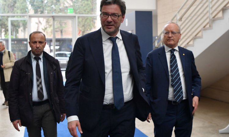 L'esponente della Lega Giancarlo Giorgetti