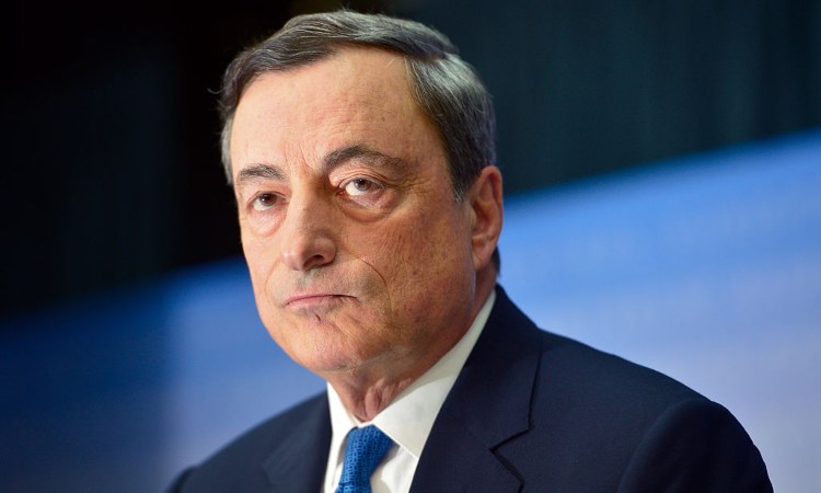 Il premier Draghi