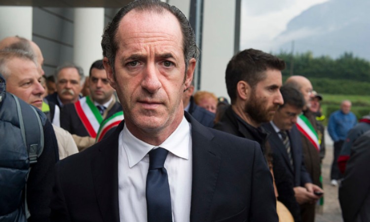 Luca Zaia esponente della Lega