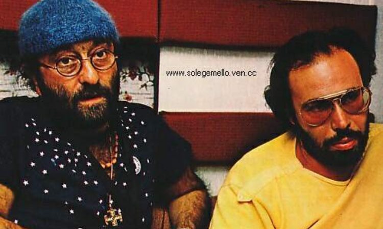 Lucio Dalla e Antonello Venditti 