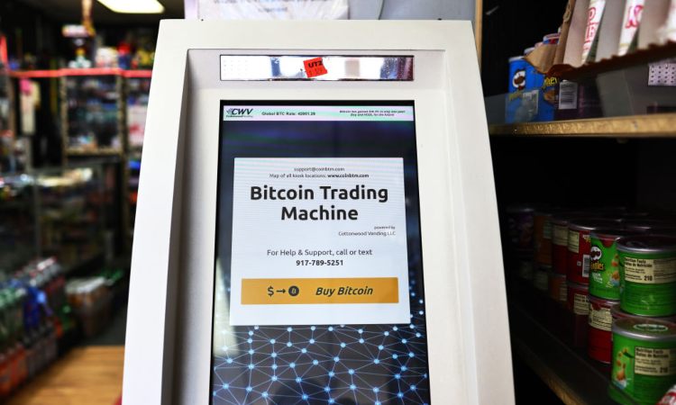 Una Bitcoin trading machine