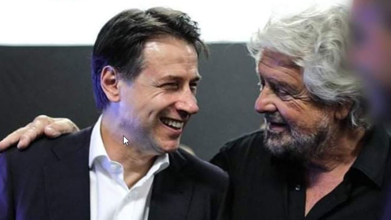 Beppe Grillo e Conte