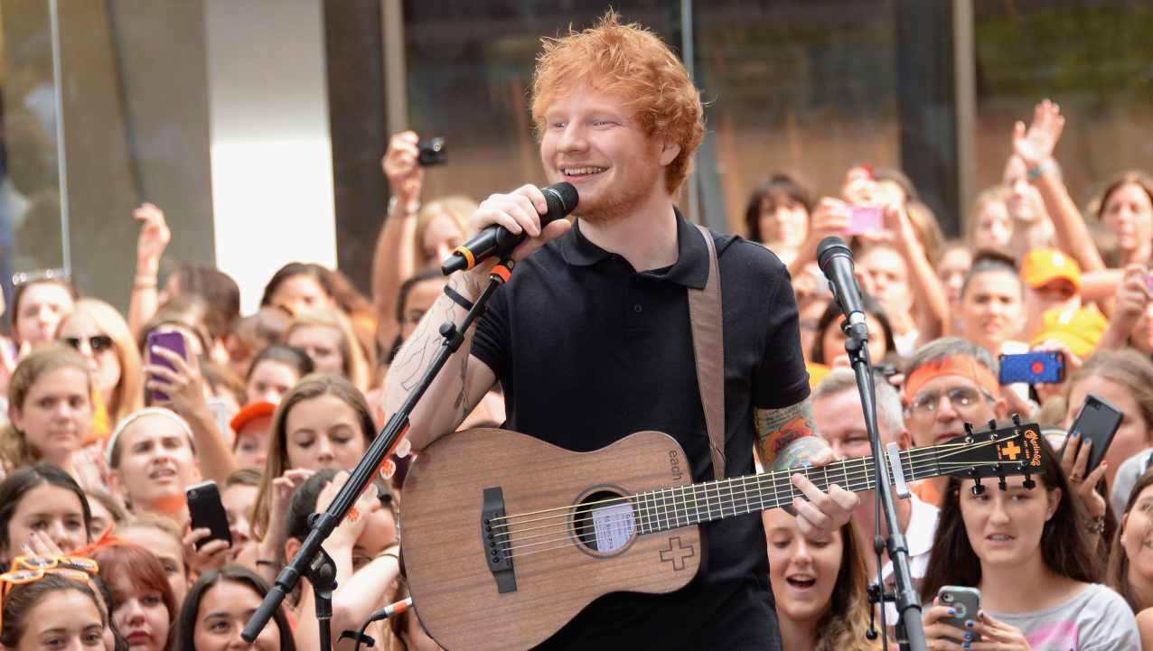 Ed Sheeran in concerto