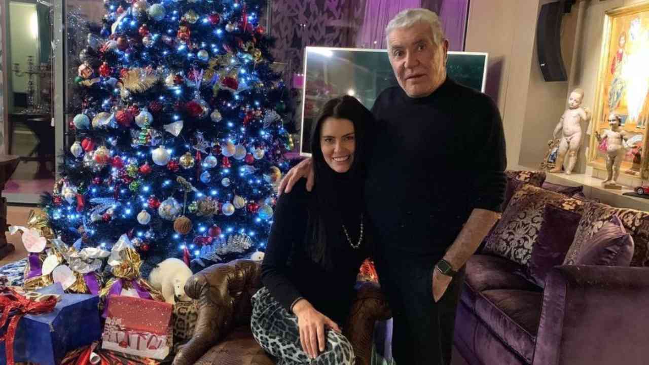 Roberto Cavalli e Sandra Nilsson