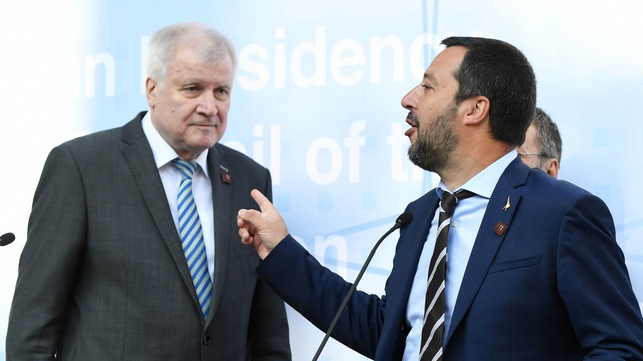 Matteo Salvini in Ue