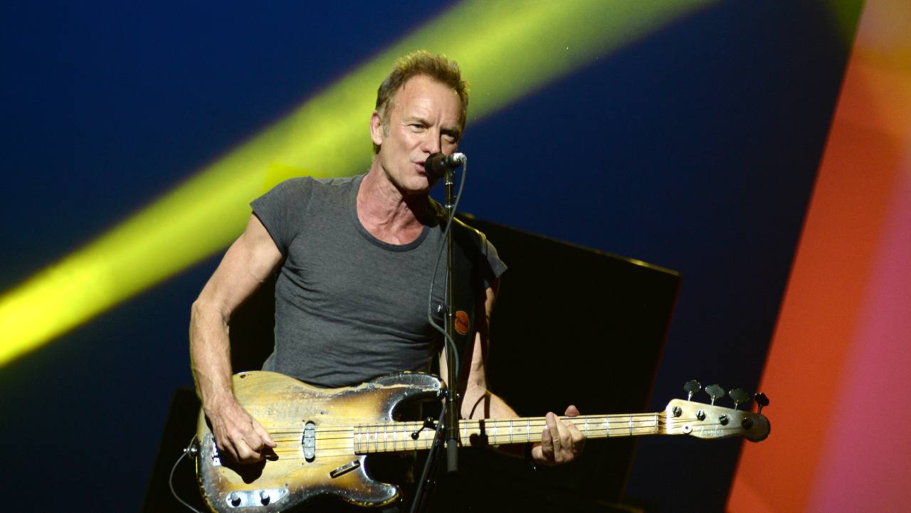 il cantante Sting