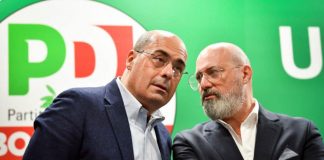 Zingaretti e Bonaccini PD