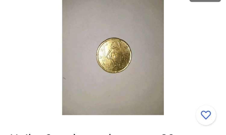La moneta da 20 centesimi di Ebay