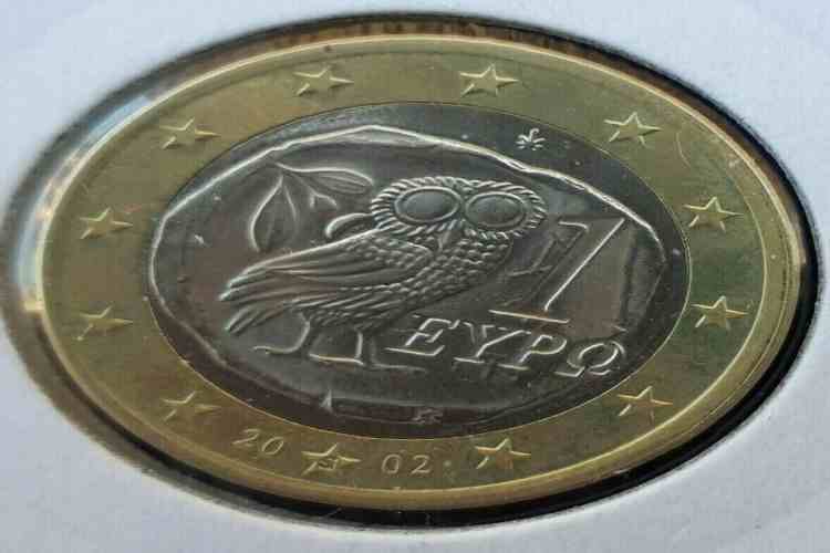 Moneta da un euro rara