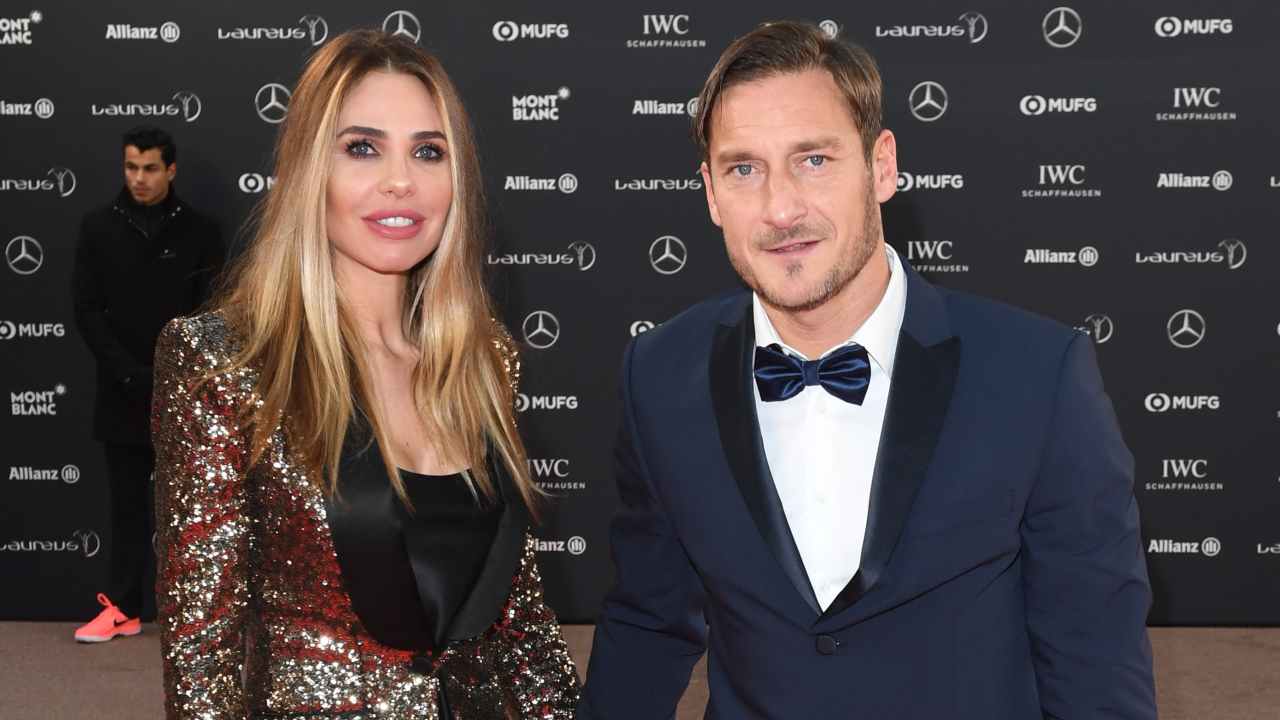 Ilary Blasi e Francesco Totti