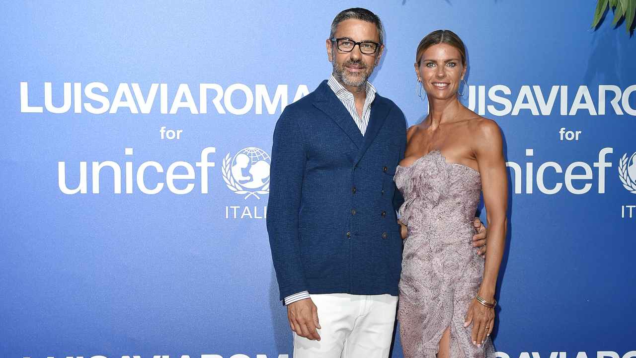 Martina Colombari e Alessandro Costacurta