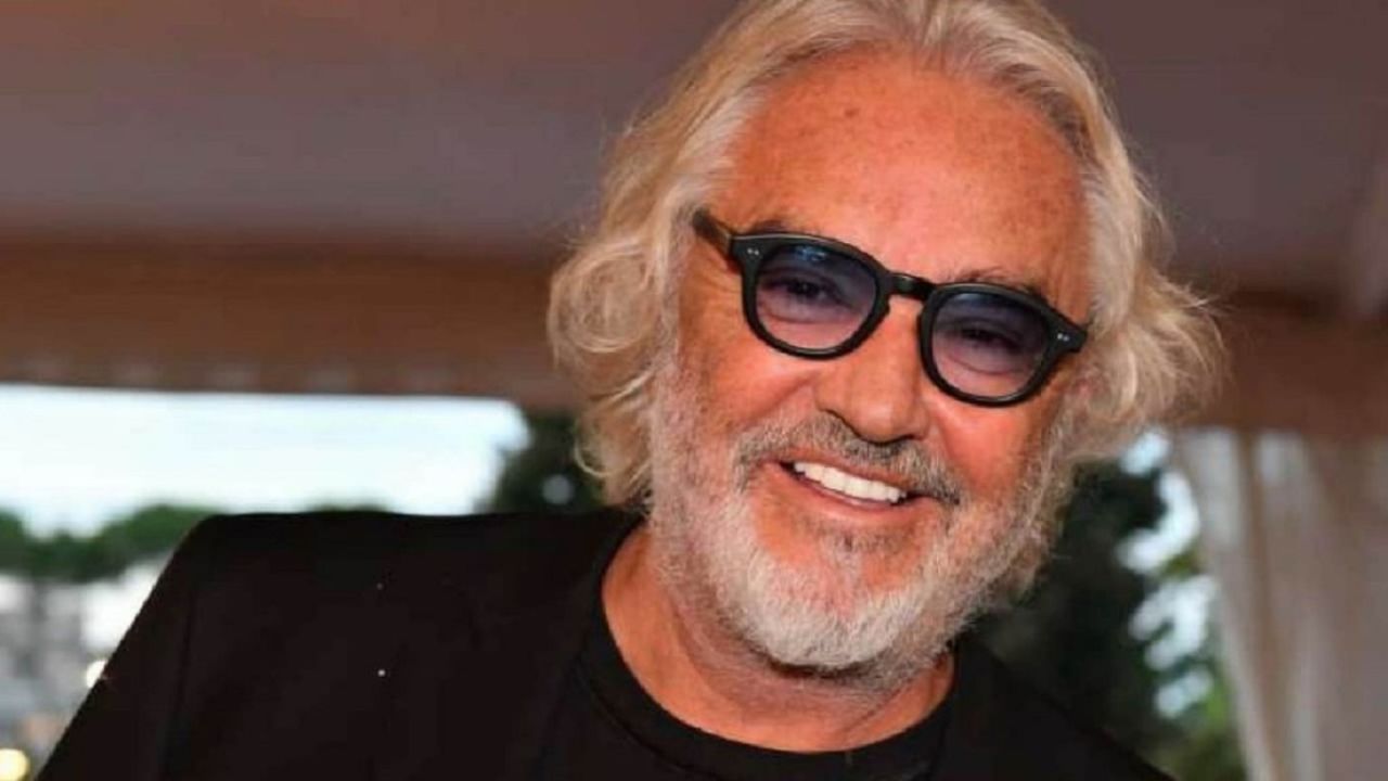 Flavio Briatore sorride