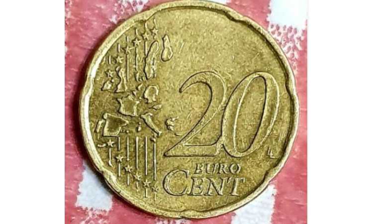 moneta da 20 centesimi rara 