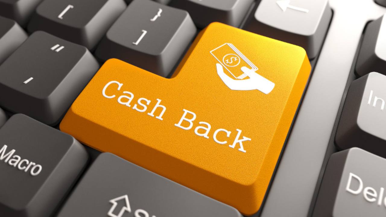 Il pulsante dell'invio cambiato con quello del Cashback