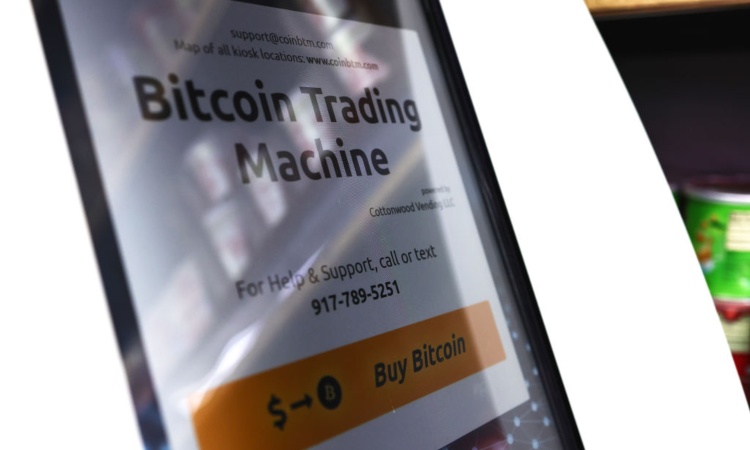 Una trading machine dei Bitcoin