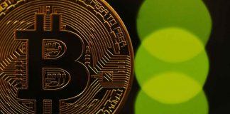 Una Bitcoin in formato monetario