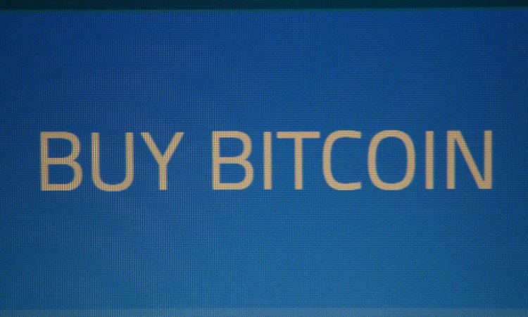 Una scritta inerente ai Bitcoin