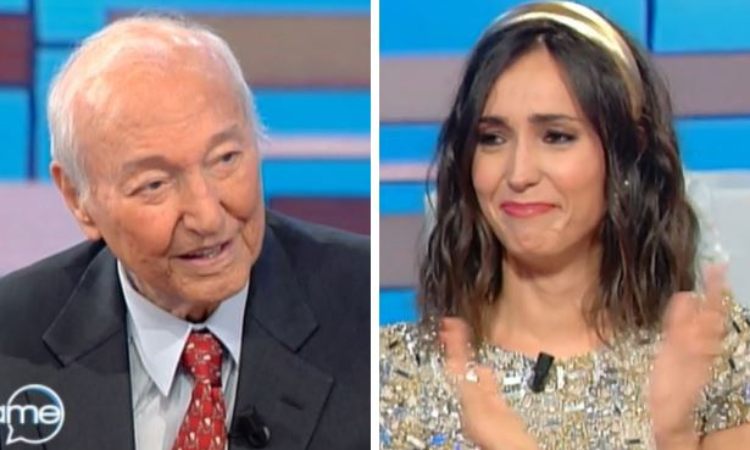 Piero Angela e Caterina Balivo 