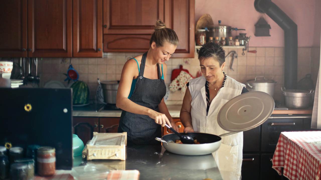 preparazione di una ricetta