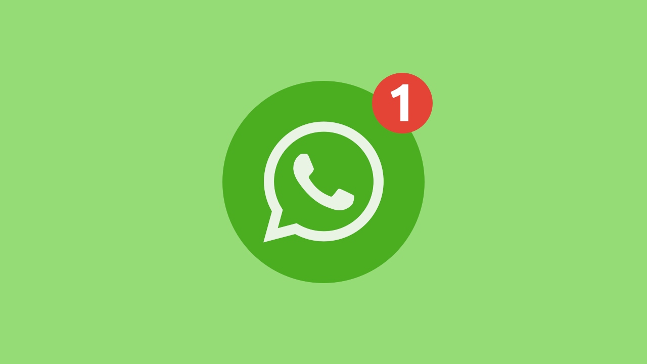 Una notifica esce dal logo di Whatsapp