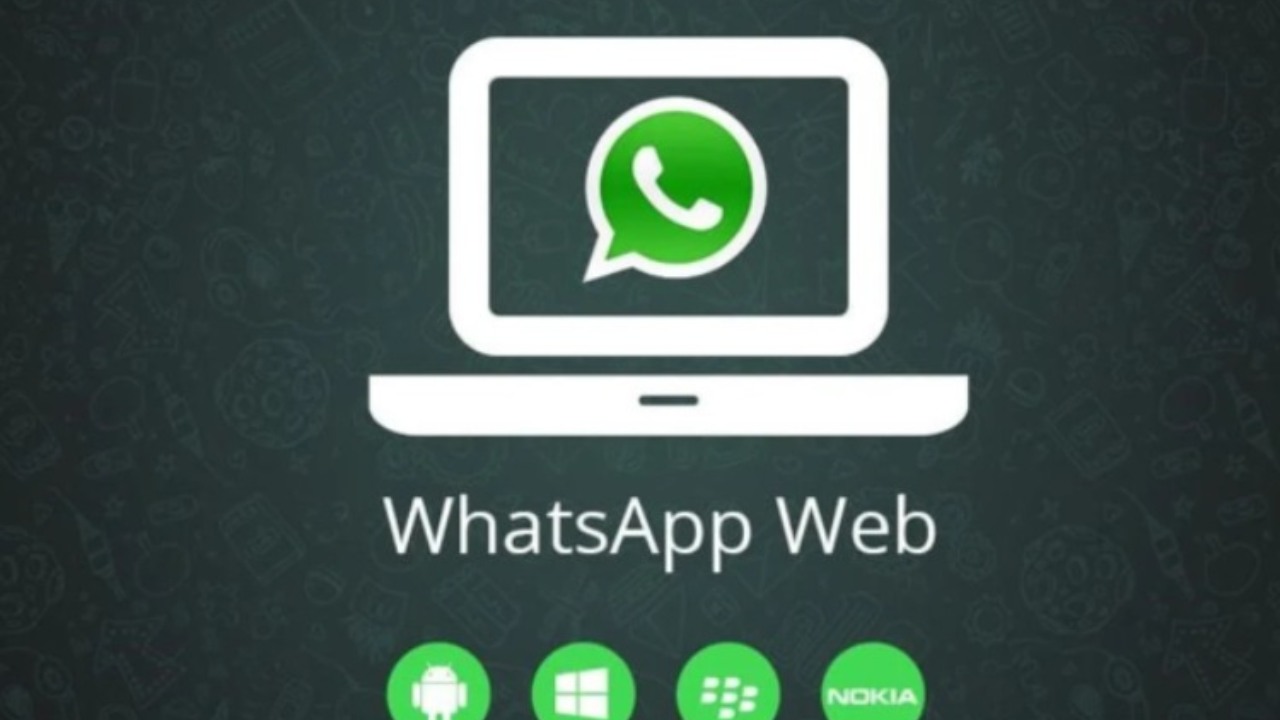 Il logo di Whatsapp dentro un pc