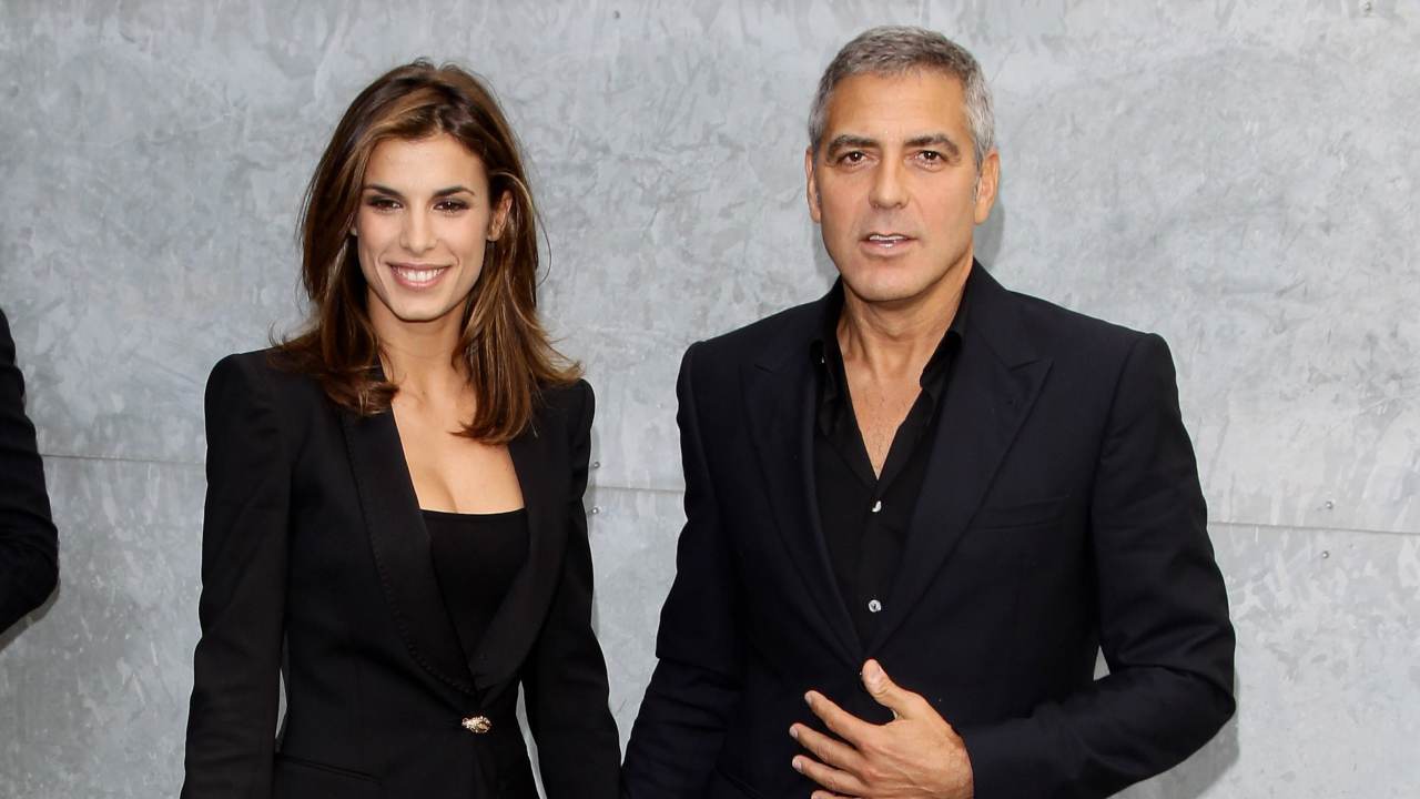 Elisabetta Canalis e George Clooney