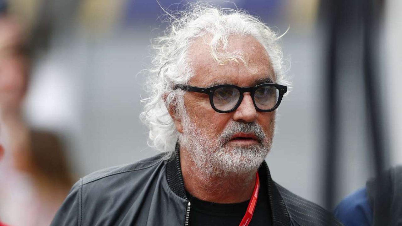 Flavio Briatore occhiali neri