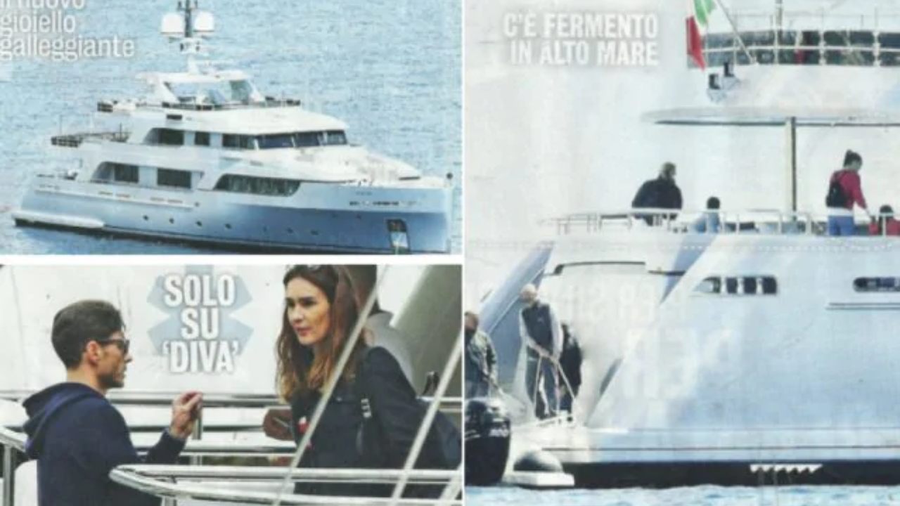 Yacht di Silvia e Piersilvio