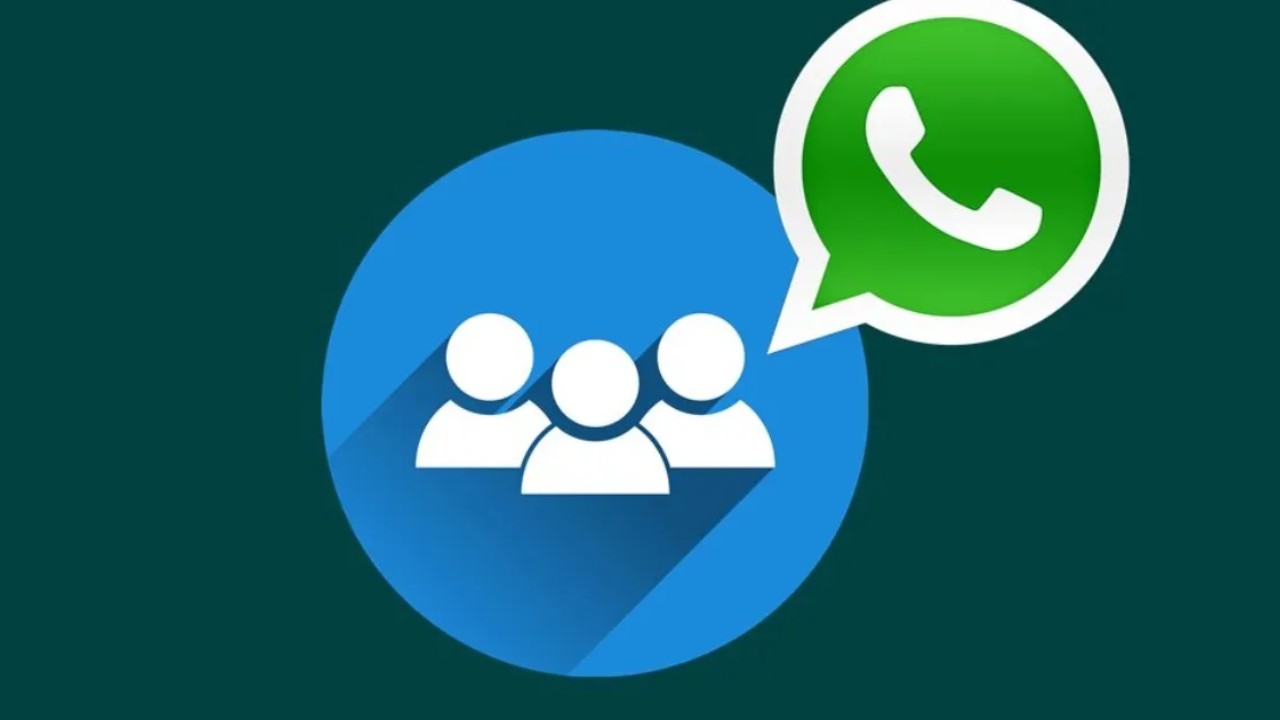 Un disegno mostra un gruppo di persone mentre parla di Whatsapp