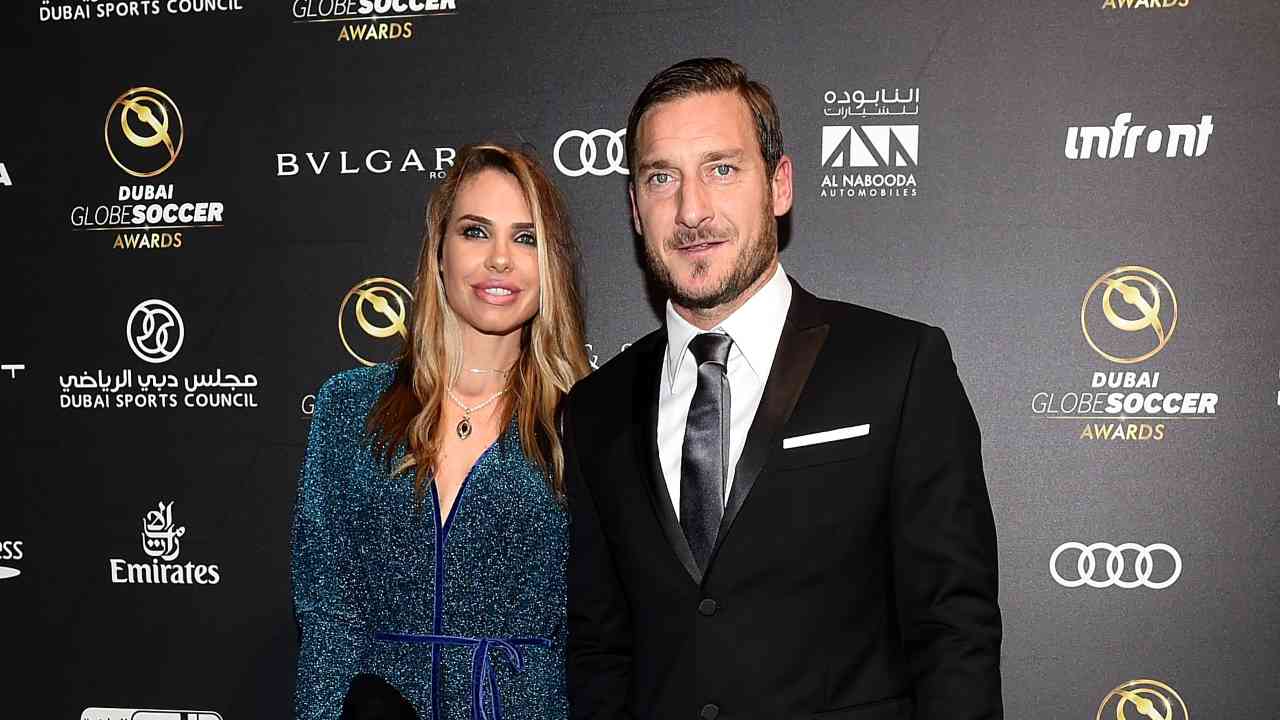 Francesco Totti e Ilary Blasi