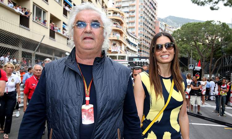 Gregoraci-Briatore presenti al Gp di Monaco