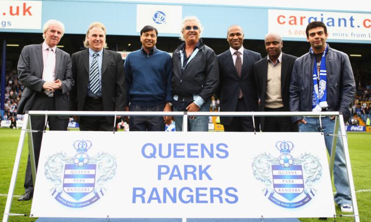 Briatore allo stadio dei Queens park rangers