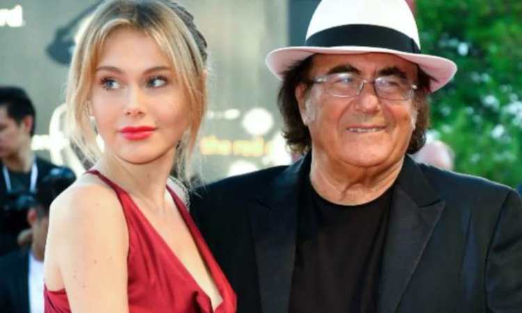 Albano e Jasmine sorridono 