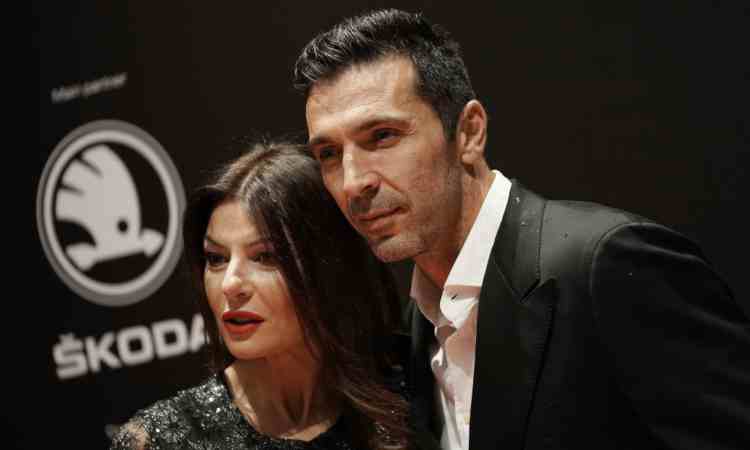 Ilaria D'Amico e Gianluigi Buffon