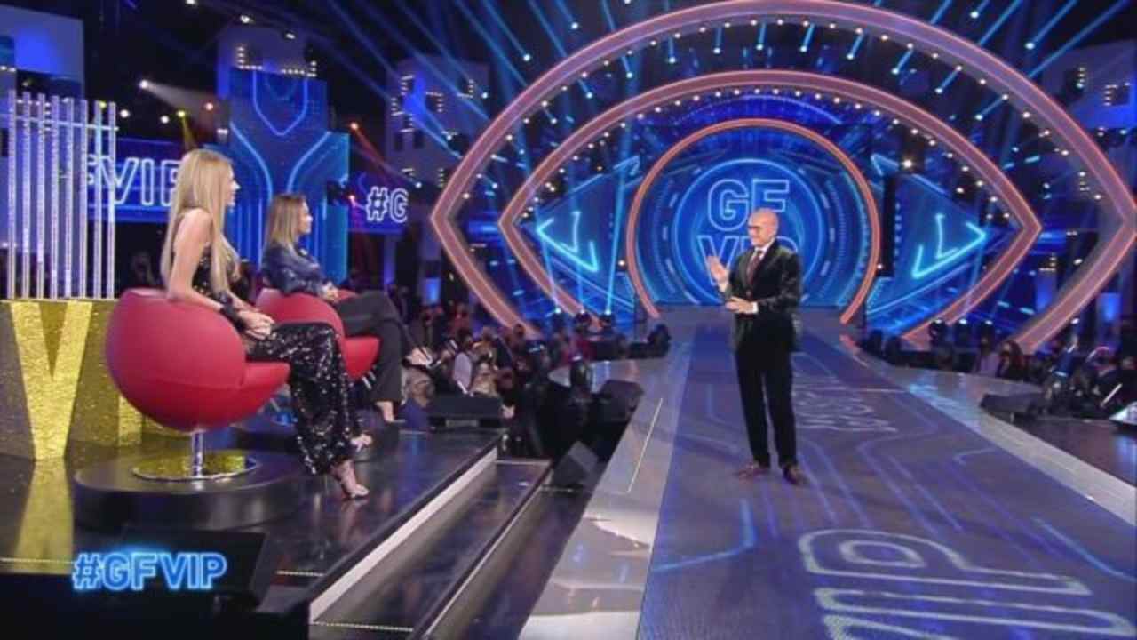 Lo studio del 'Grande Fratello Vip'